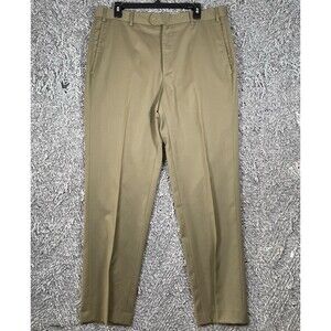 Zanella Todd Dress Pants Men's Size 36 Beige Preppy Business Casual Designer